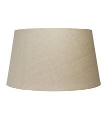 Basic straight lampskärm, natur 42cm