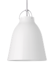 Caravaggio P3 taklampa, white high-gloss Ø40cm
