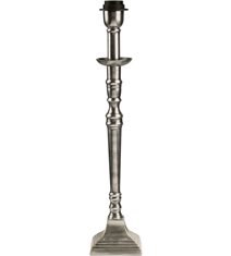 Salong lampfot, antiksilver 42cm
