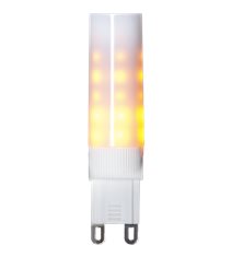 LED-lampa G9 Flame, 0.6-1.4W