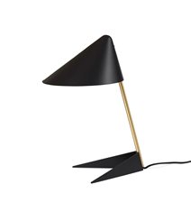 Ambience bordslampa, mattsvart/mässing 43cm