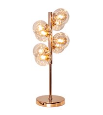 Splendor bordslampa, guld/amber 56,5cm
