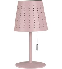 Halvar solcellslampa, rosa 30cm