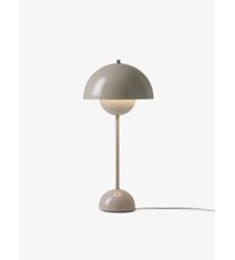 Flowerpot VP3 bordslampa, grå/beige 50cm