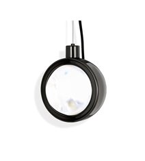 Spot Round LED pendel, svart