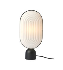 ARC bordslampa, vit/svart 40cm