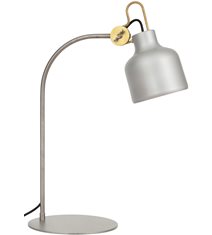 Bolb bordslampa, råjärn 60cm
