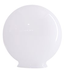 Glasglob opal, blank 200mm