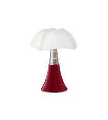 Minipipistrello LED bordslampa, lila röd