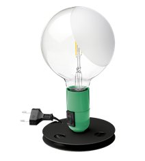 LAMPADINA bordslampa, grön 24cm