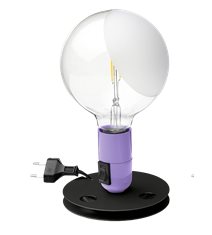 LAMPADINA bordslampa, lila 24cm